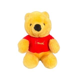 Vintage Winnie The Pooh Plush Stuffed Animal Gund for Sears Disney 8” GUC